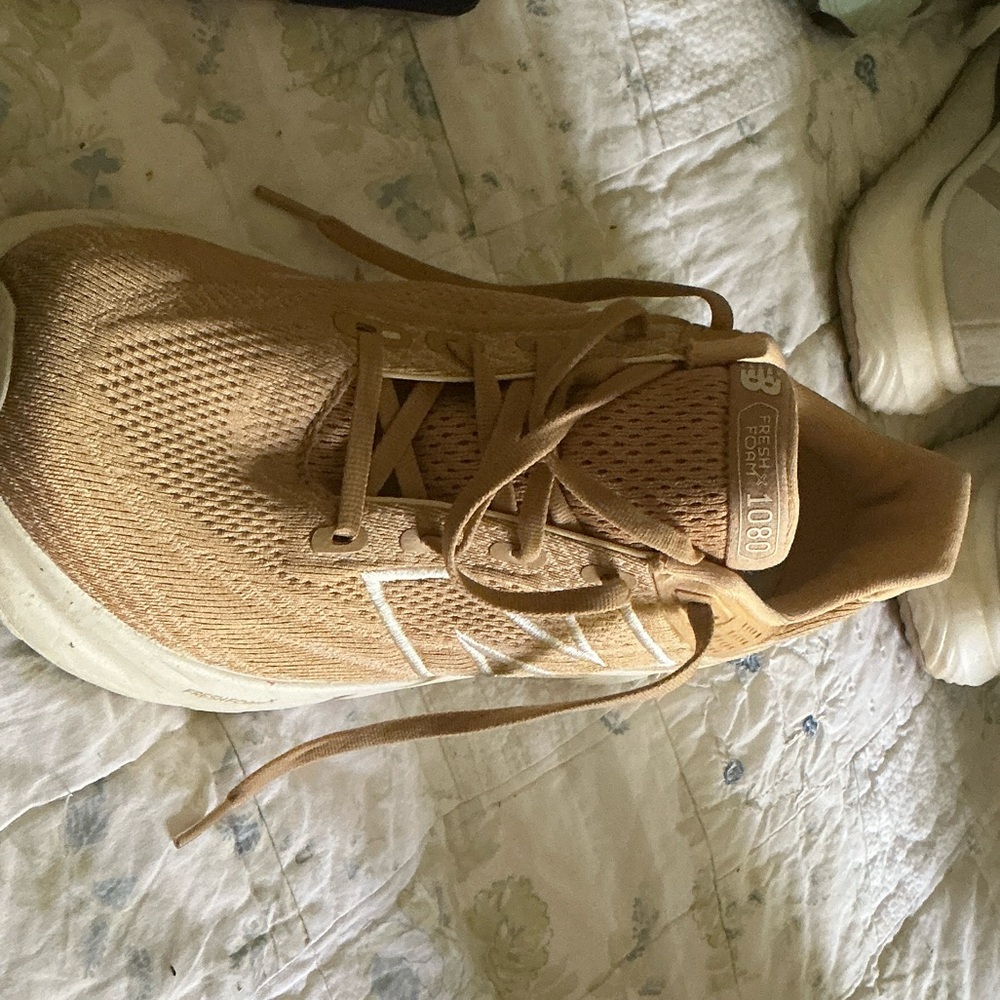 New Balance Women's Tan Athletic Shoes